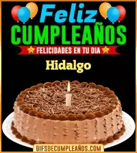 GIF Felicidades en tu día Hidalgo